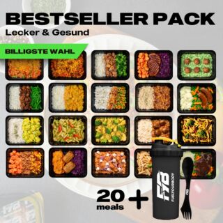 ABNEHMEN // 16 mealpack + 1 GRATIS von €148,75 für: