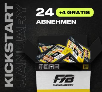 ABNEHMEN // KICKSTART 2025 24 + 4 GRATIS