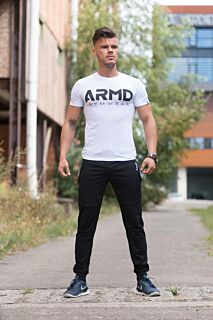 ARMD Fitted Gym T-Shirt - White