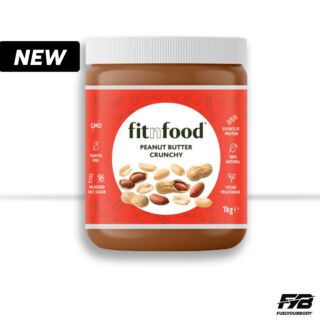 Fitnfood 100% Peanutbutter - Crunchy 1000g