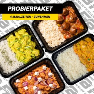 PROBIERPAKET // Zunehmen (4x1)