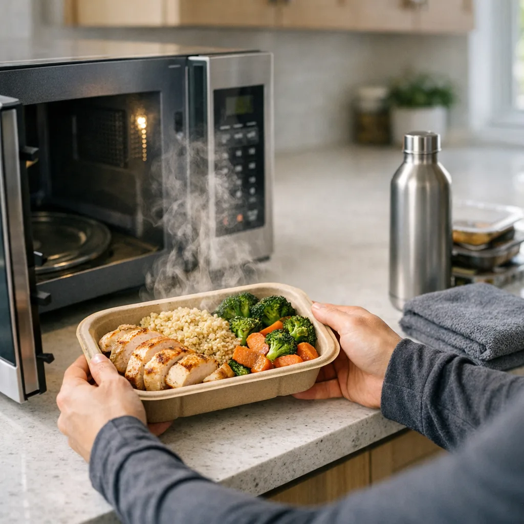 Gesunde Fertiggerichte Mikrowelle: schnell, proteinreich, alltagstauglich