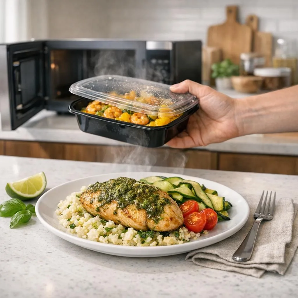 Low-Carb Fertiggerichte Mikrowelle