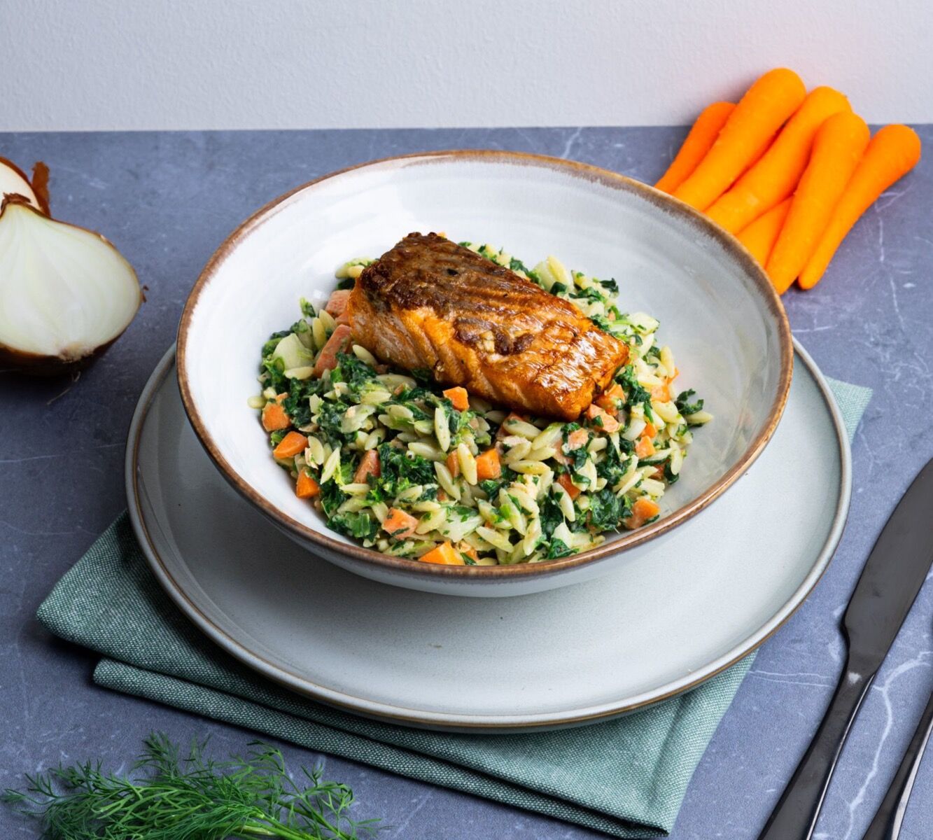 Orzo - Lachs