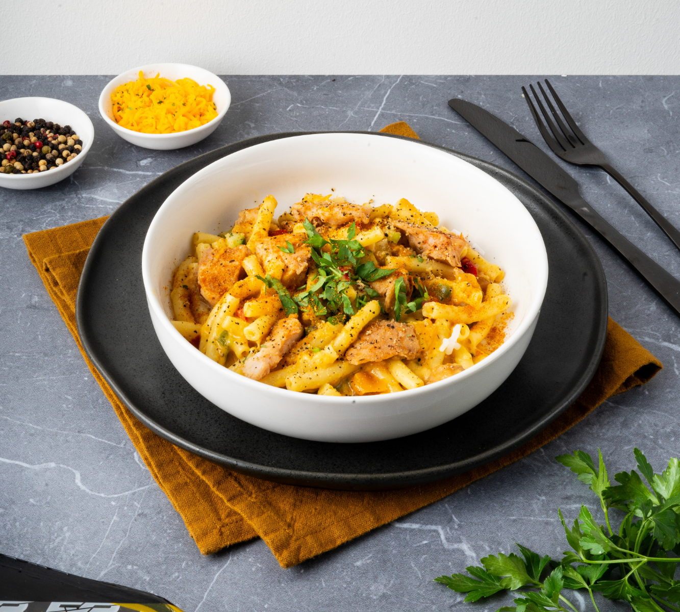 Cheesy Mac n' vega Hähnchen - [VEGA]