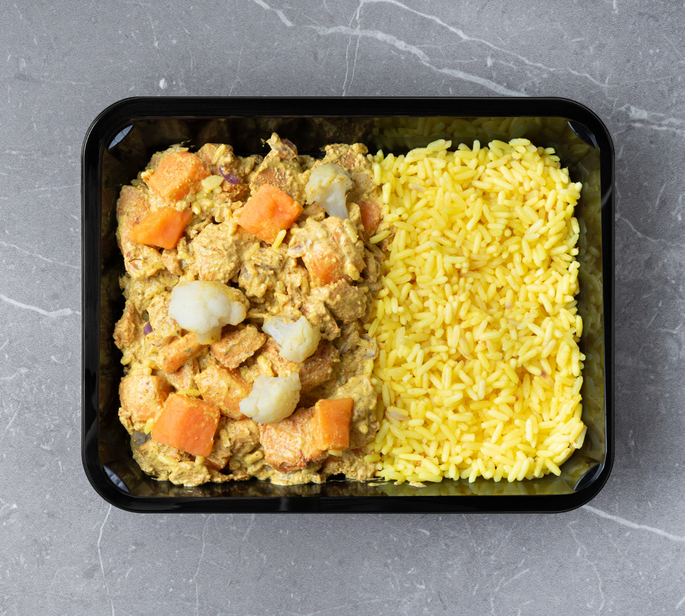 Gelber Reis - Hähnchen Tandoori [BULK]