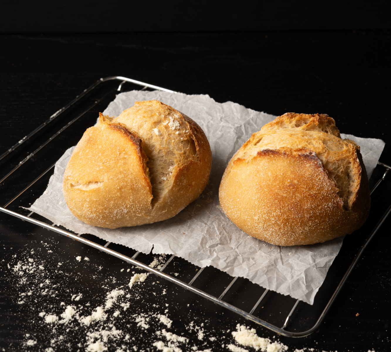 Weiße Sauerteigbrötchen [6 STÜCK]