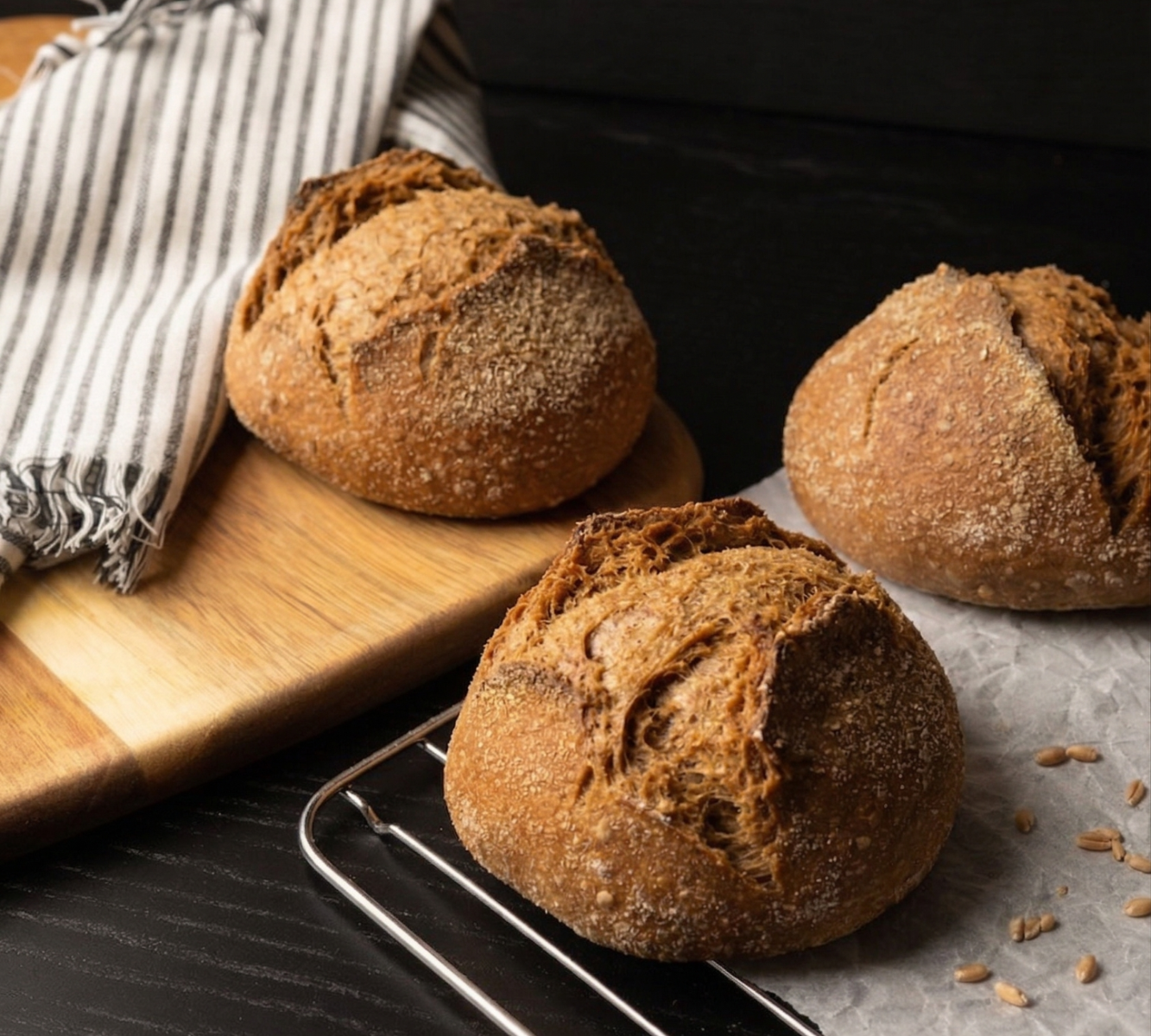 Vollkorn-Sauerteigbrötchen [6 STÜCK]