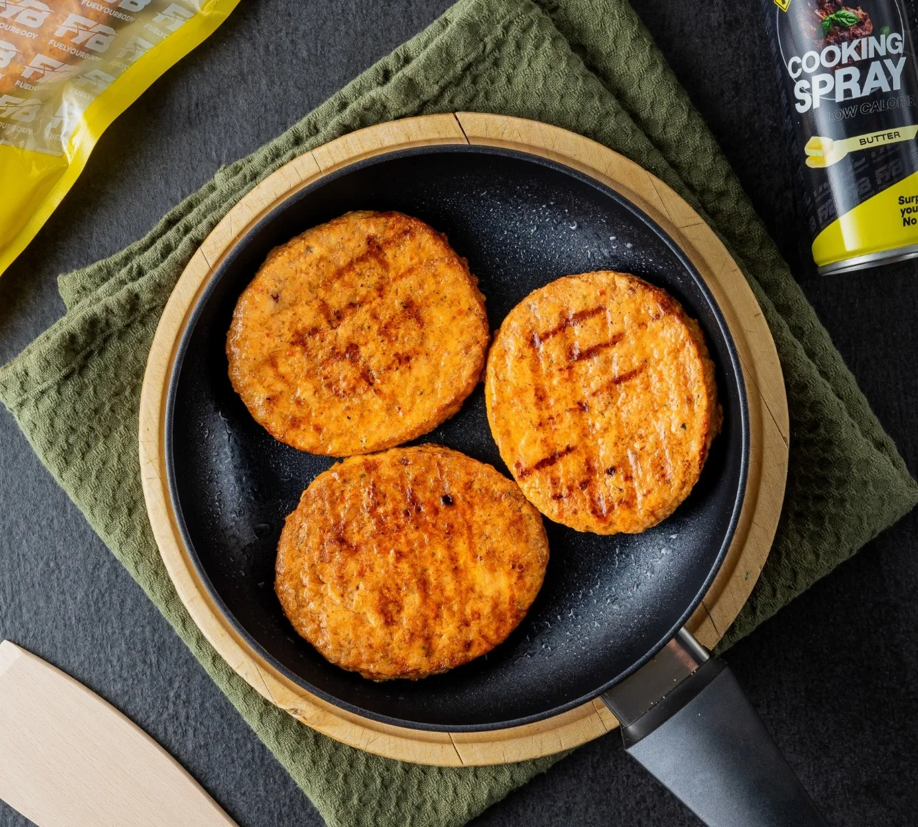 Hähnchen Burger Komplett Zubereitet