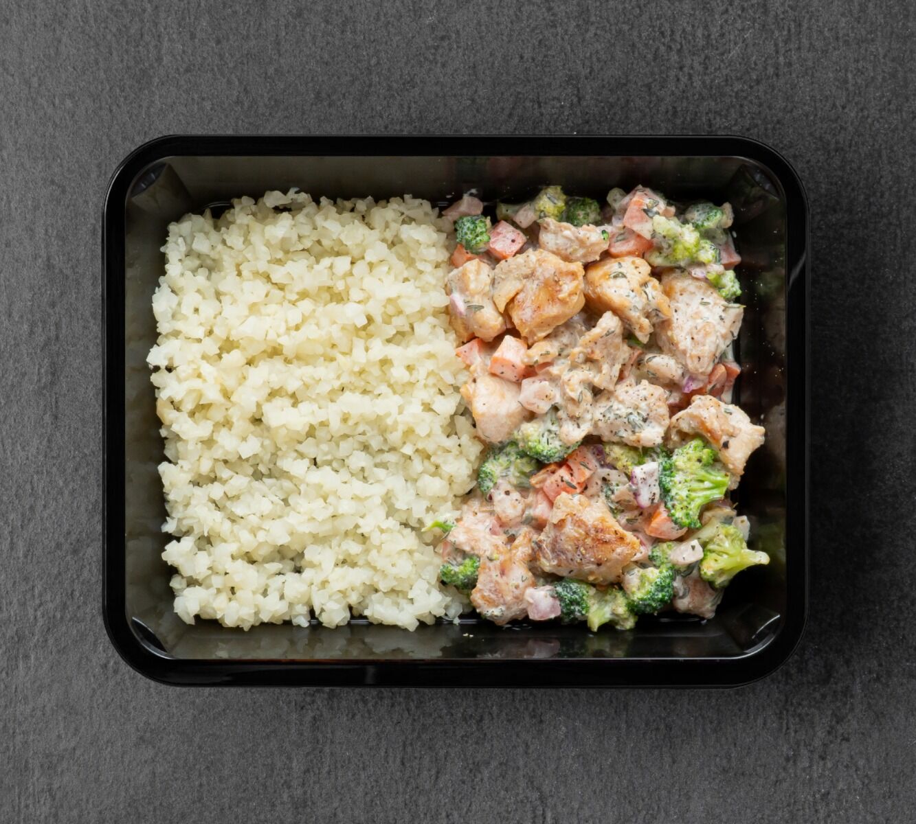 Blumenkohlreis - Honey Herb Chicken [LOW CARB]