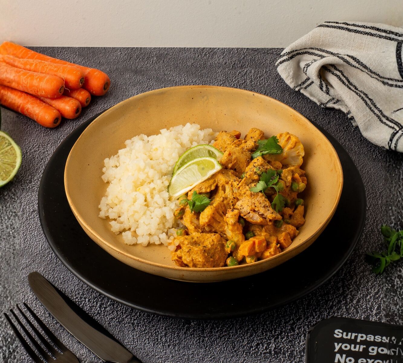 Blumenkohlreis - Tikka Masala [LOW CARB]
