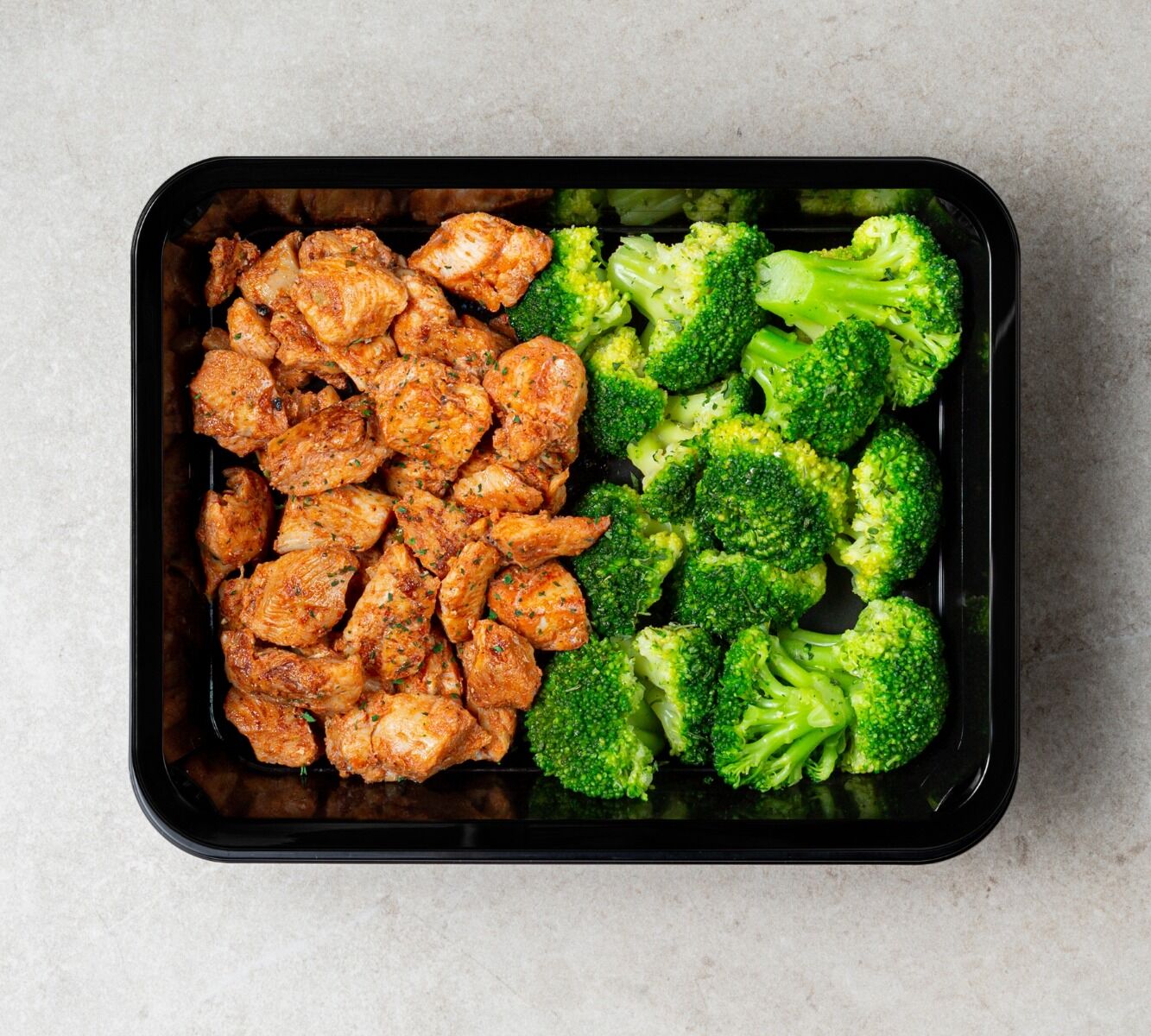 Hähnchen Cajun - Broccoliröschen