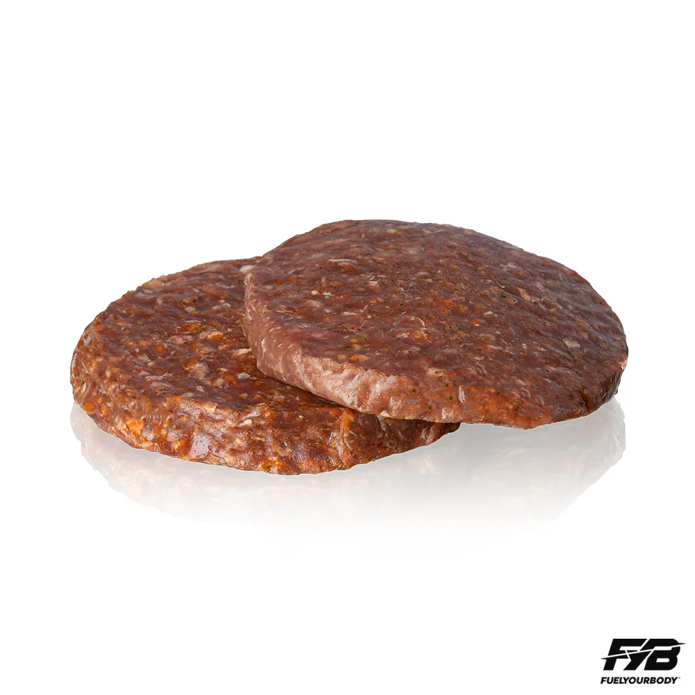 Fettarmer Burger aus 100% Rindfleisch [2x100 Gramm]