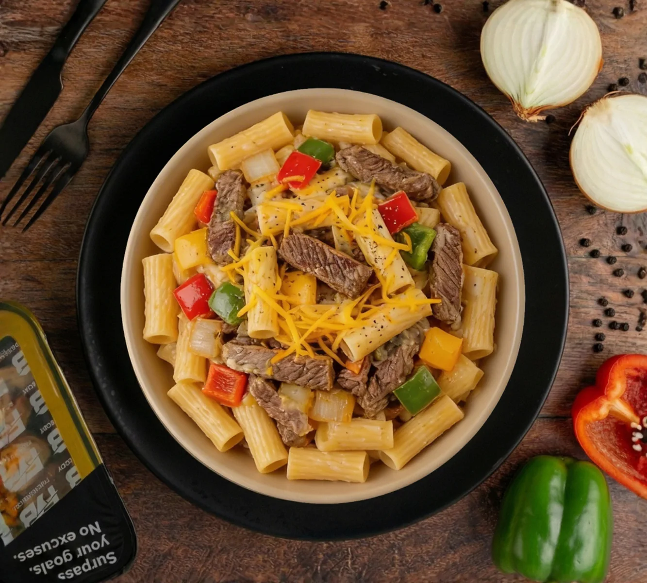 Philly Cheese Steak Pasta [BULK]
