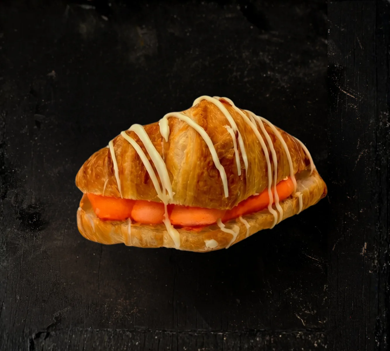 Protein Orange Filled croissant